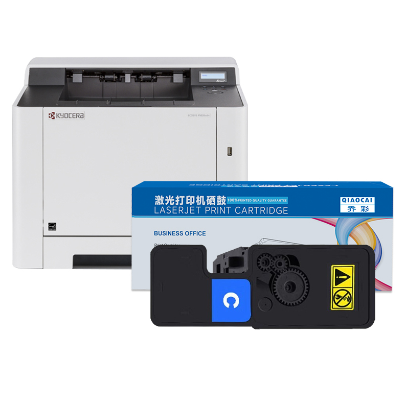 硒鼓 乔彩/QIAOCAI TK-5223/5233 C 1200页 普通装 通用耗材 蓝色
