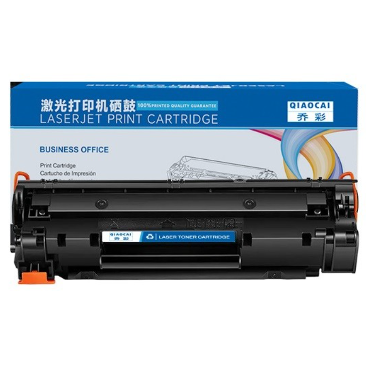 硒鼓 乔彩/QIAOCAI 惠普 LaserJet 1018 2500页 普通装 通用耗材 黑色