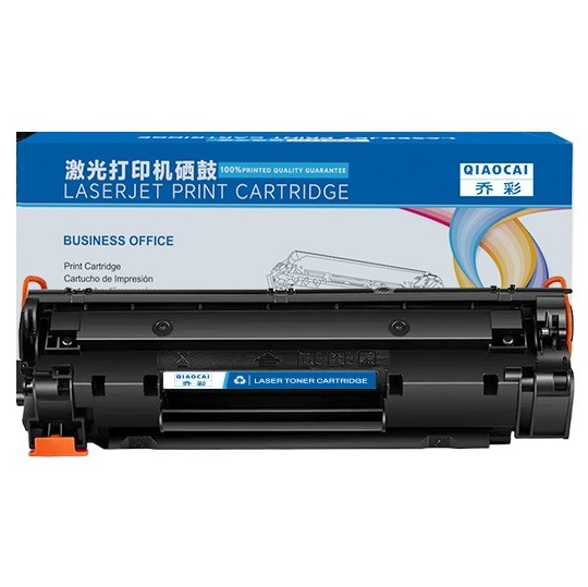 硒鼓 乔彩/QIAOCAI 佳能 LBP3000 2500页 普通装 通用耗材 黑色