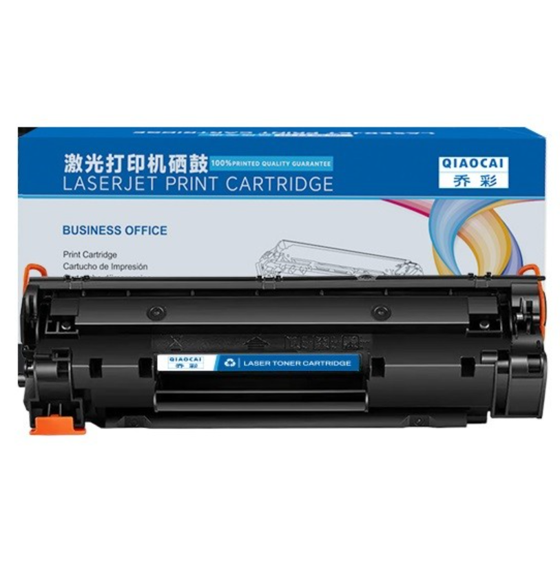 硒鼓 乔彩/QIAOCAI 惠普 LaserJet 1010 2500页 普通装 通用耗材 黑色