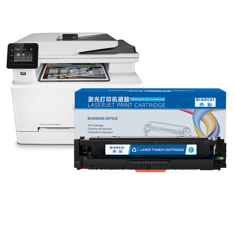 硒鼓 乔彩/QIAOCAI M280nw C 1800页 普通装 通用耗材 蓝色