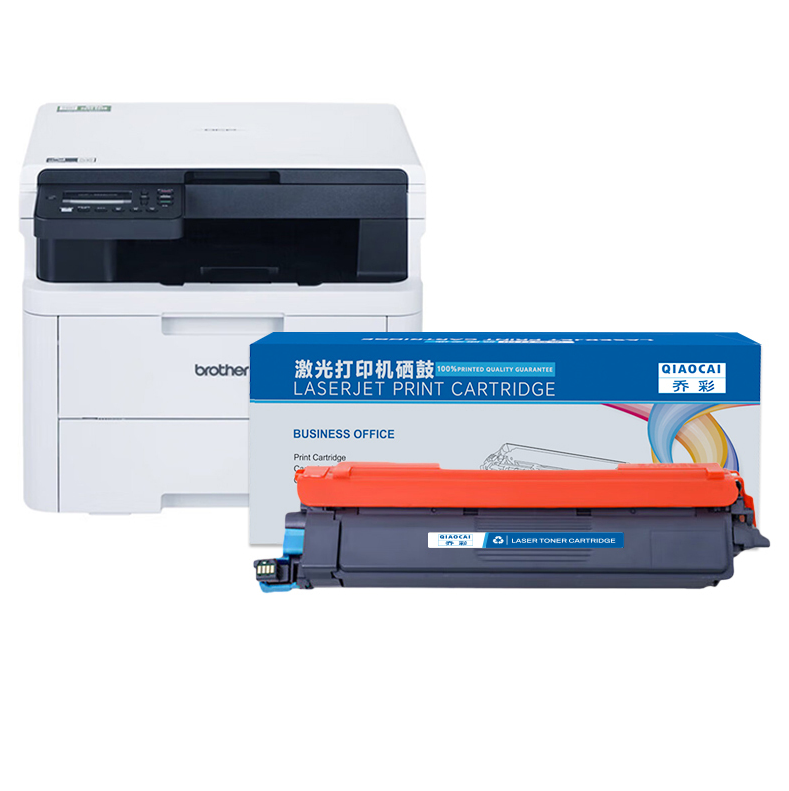 硒鼓 乔彩/QIAOCAI L3528CDW C 1200页 普通装 通用耗材 蓝色