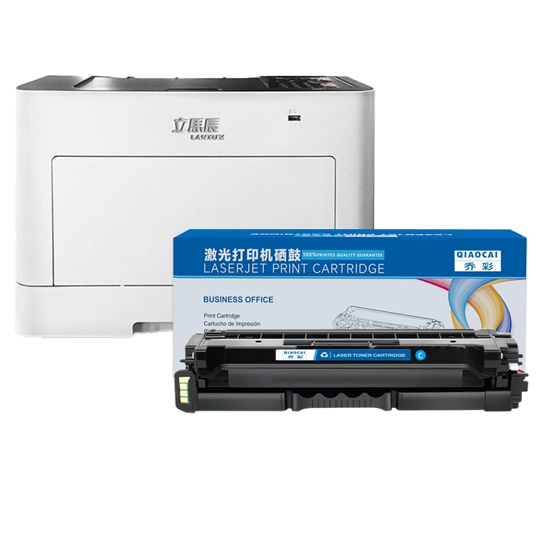 硒鼓 乔彩/QIAOCAI GA3730cdn C 5000页 普通装 通用耗材 蓝色