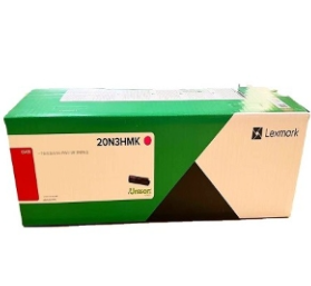 硒鼓 利盟/LEXMARK 20N3HMK 6700页 普通装 原装耗材 红色