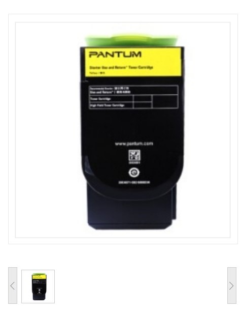 硒鼓 奔图/PANTUM CTL-300Y 3500页 普通装 通用耗材 黄色