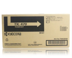 硒鼓 京瓷/Kyocera TK-478 15000页 普通装 通用耗材 黑色