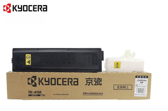 硒鼓 京瓷/Kyocera TK-4158 18000页 普通装 原装耗材 黑色