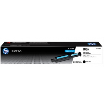 粉盒 惠普/HP W1108A 2500页 通用耗材 黑色
