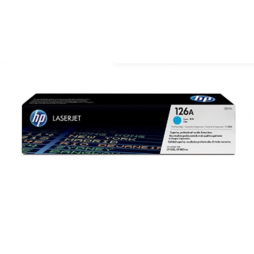粉盒 惠普/HP CE310A 1200页 通用耗材 青色