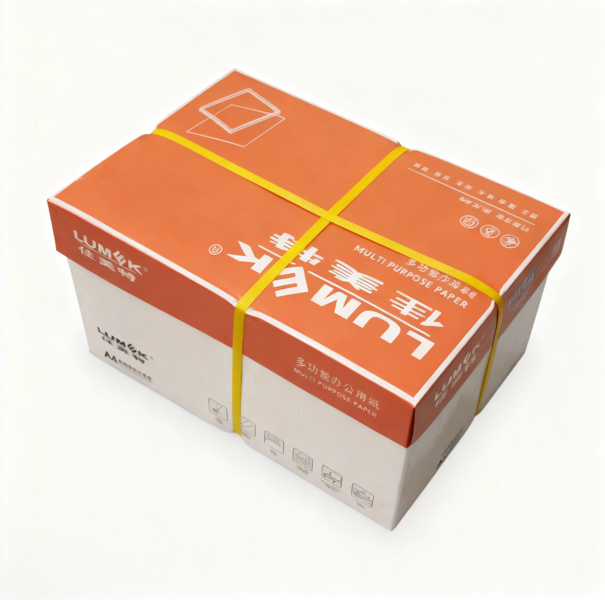 复印纸 LUMEK 无系列 A4 80g 8包 500张/包 白色