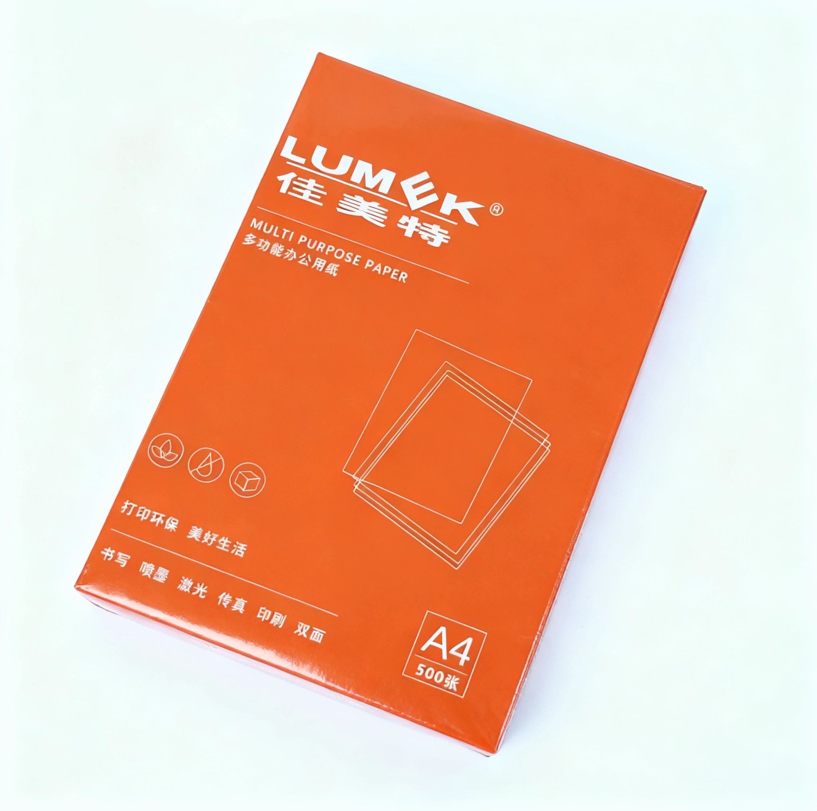 复印纸 LUMEK 无系列 A4 80g 1包 500张/包 白色