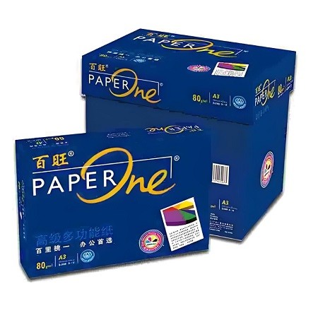 复印纸 亚太森博/ASIASYMBOL 亚太森博 百旺 A3 80g 1包 500张/包 白色